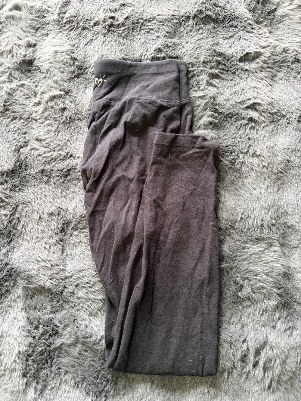 Kids Black Stretch Leggings JUSTICE